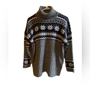 Morgan Sport Women's Sweater Size Large Turtleneck